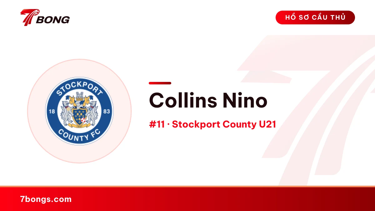 Collins Nino — Stockport County U21
