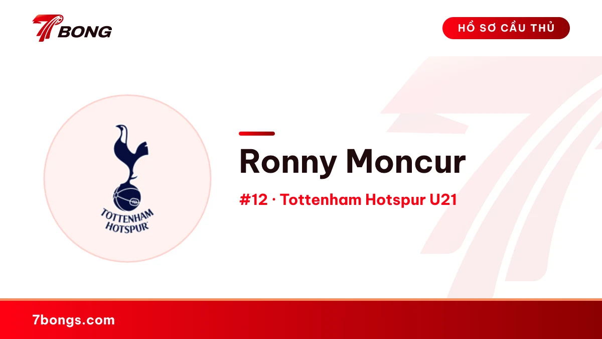 Ronny Moncur — Tottenham Hotspur U21