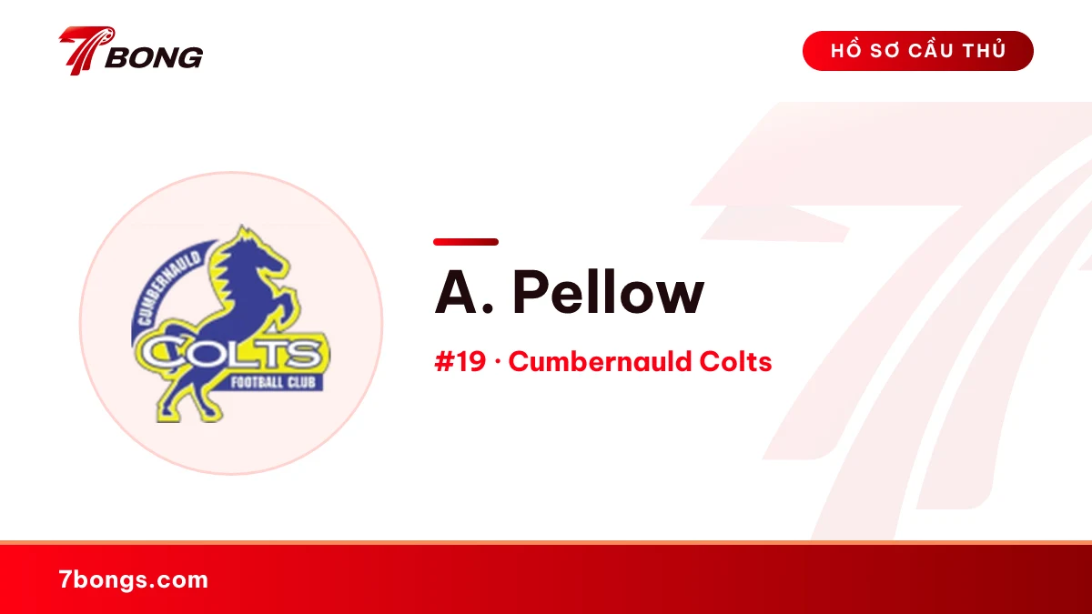 A. Pellow — Cumbernauld Colts