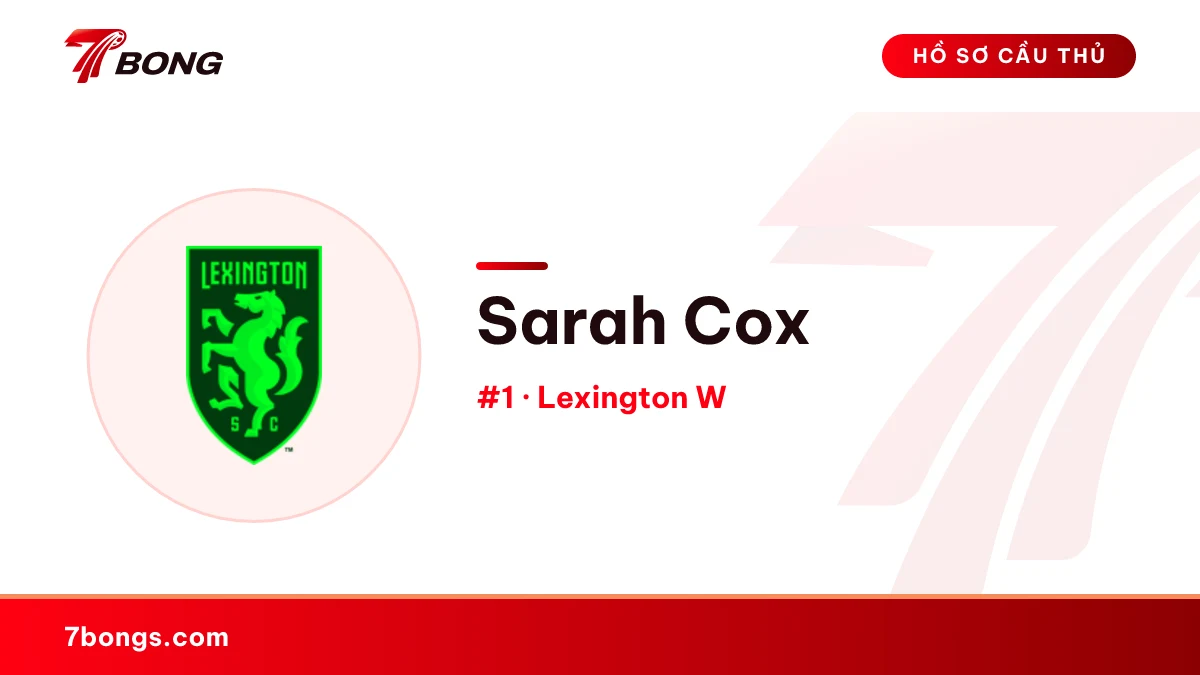 Sarah Cox — Lexington W