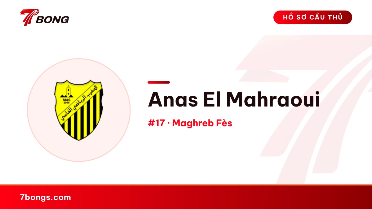 Anas El Mahraoui — Maghreb Fès