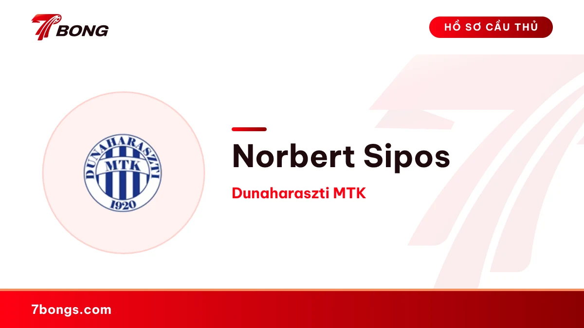 Norbert Sipos — Dunaharaszti MTK