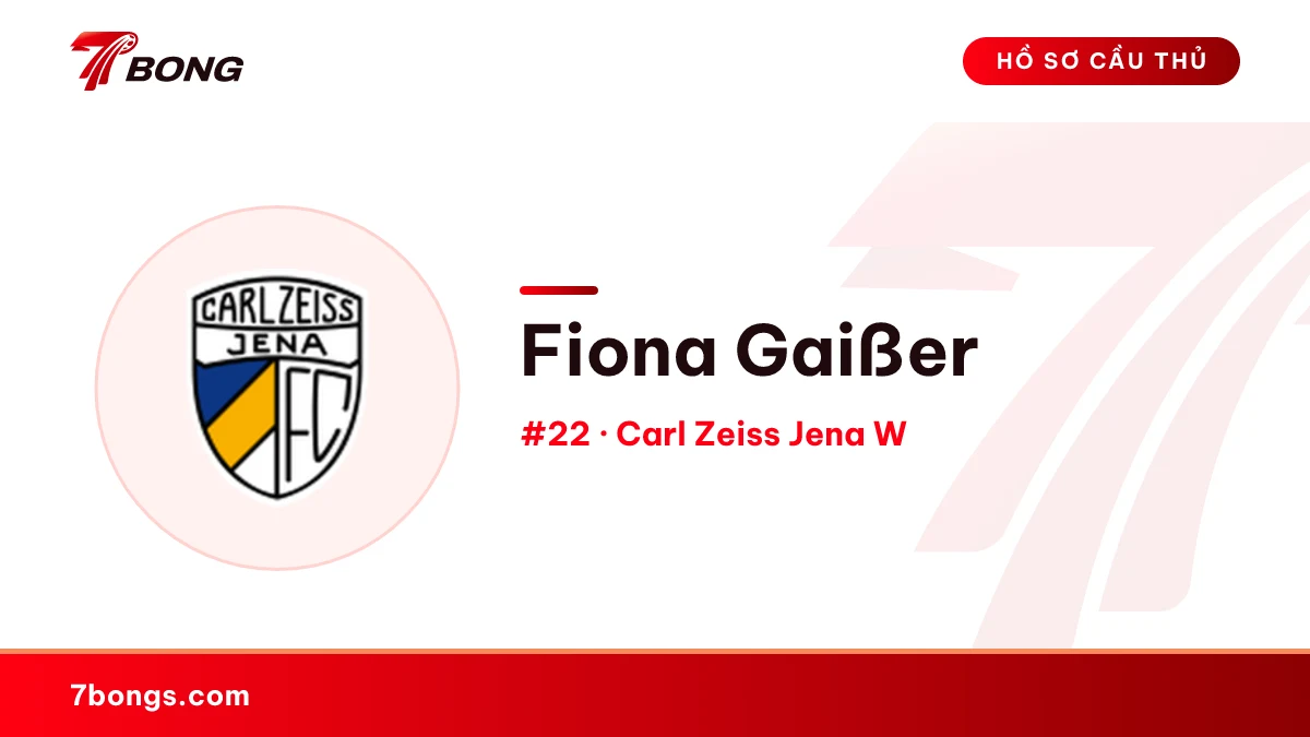 Fiona Gaißer — Carl Zeiss Jena  W