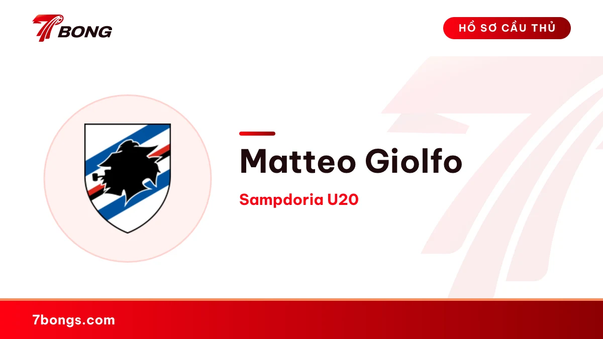 Matteo Giolfo — Sampdoria U20