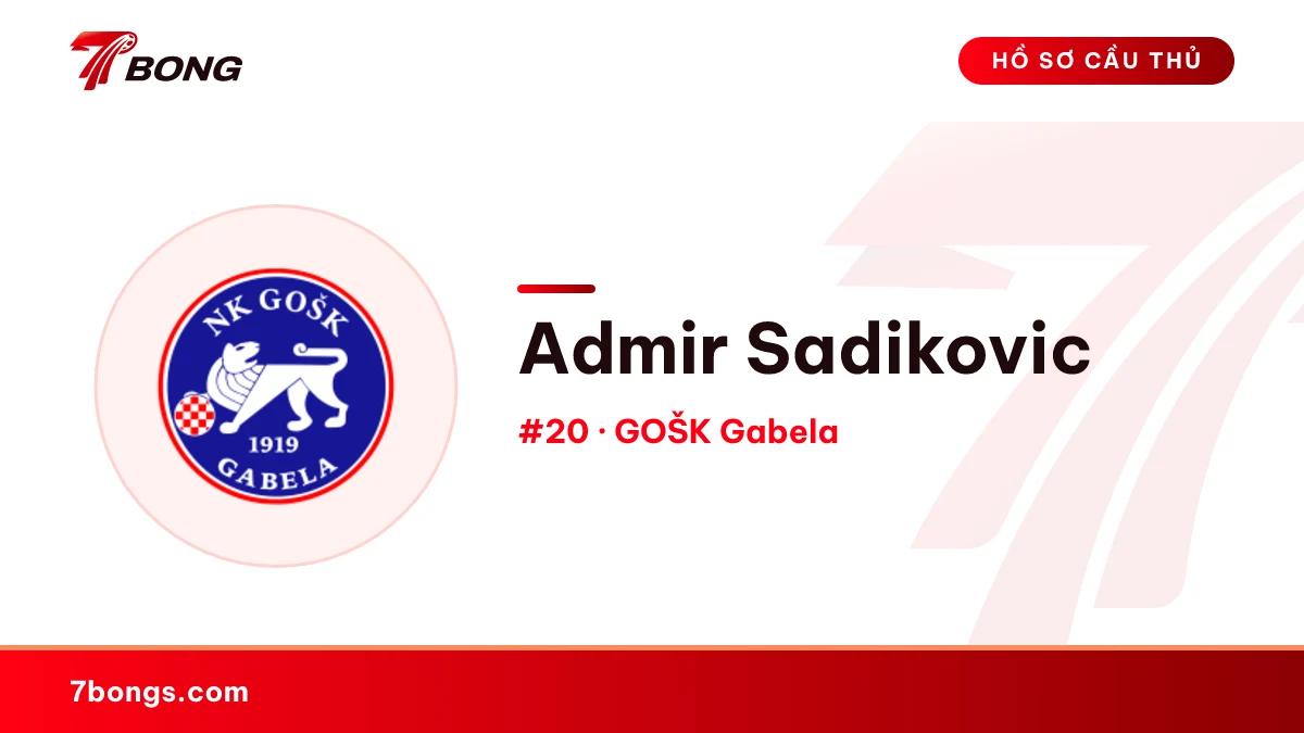 Admir Sadikovic — GOŠK Gabela