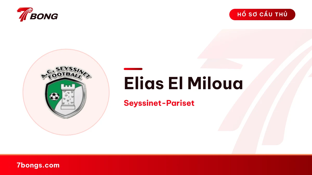 Elias El Miloua — Seyssinet-Pariset