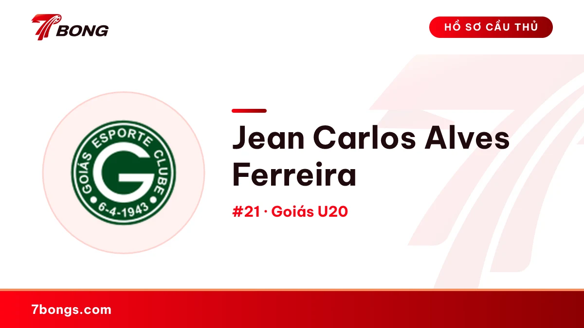 Jean Carlos Alves Ferreira — Goiás U20