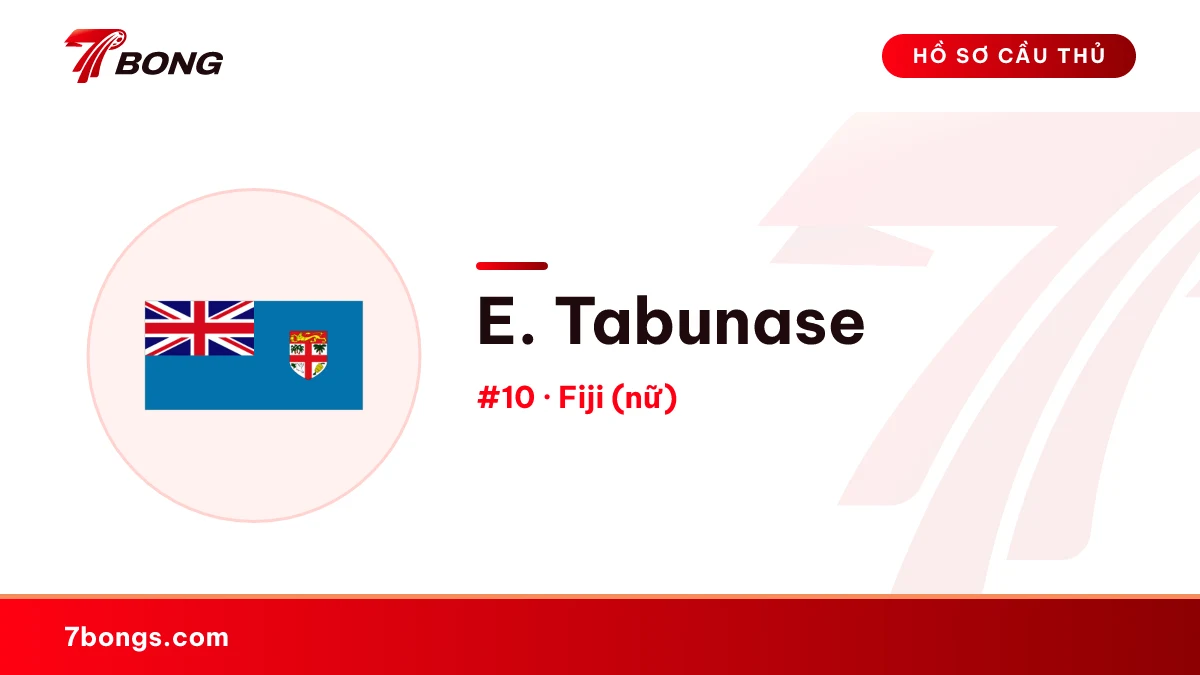 E. Tabunase — Fiji (nữ)