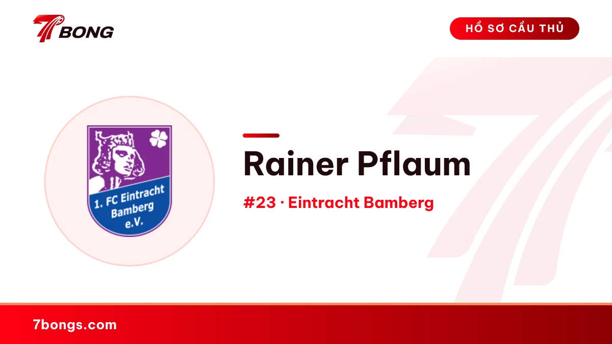 Rainer Pflaum — Eintracht Bamberg