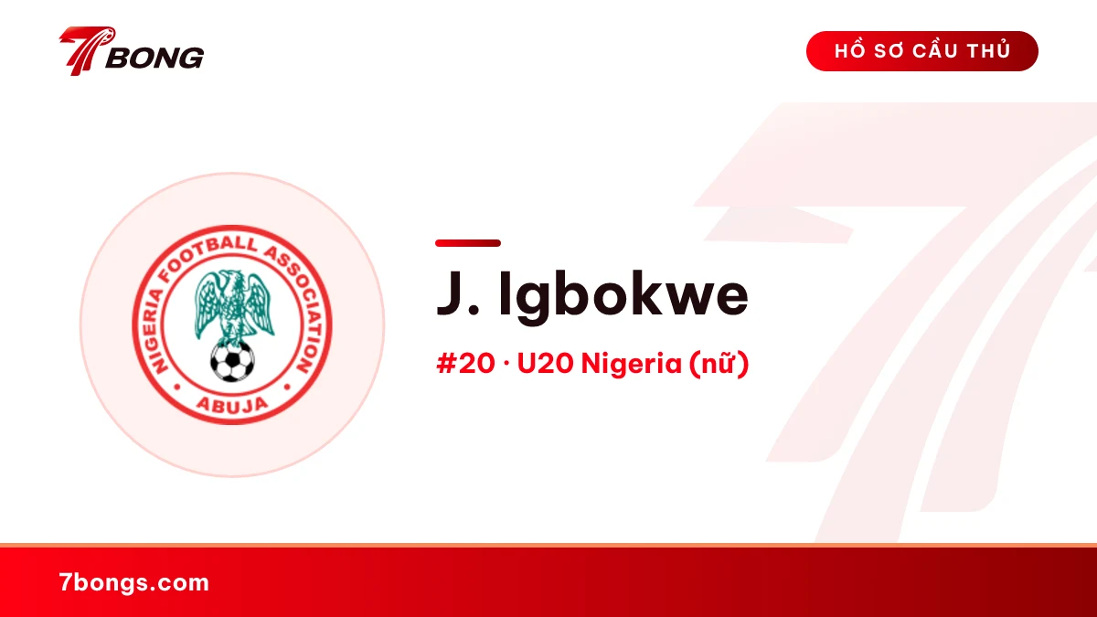 J. Igbokwe — U20 Nigeria (nữ)