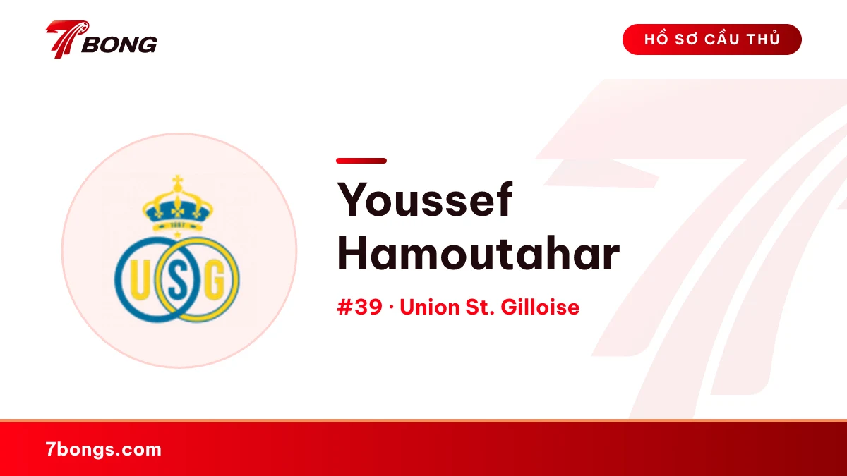 Youssef Hamoutahar — Union St. Gilloise