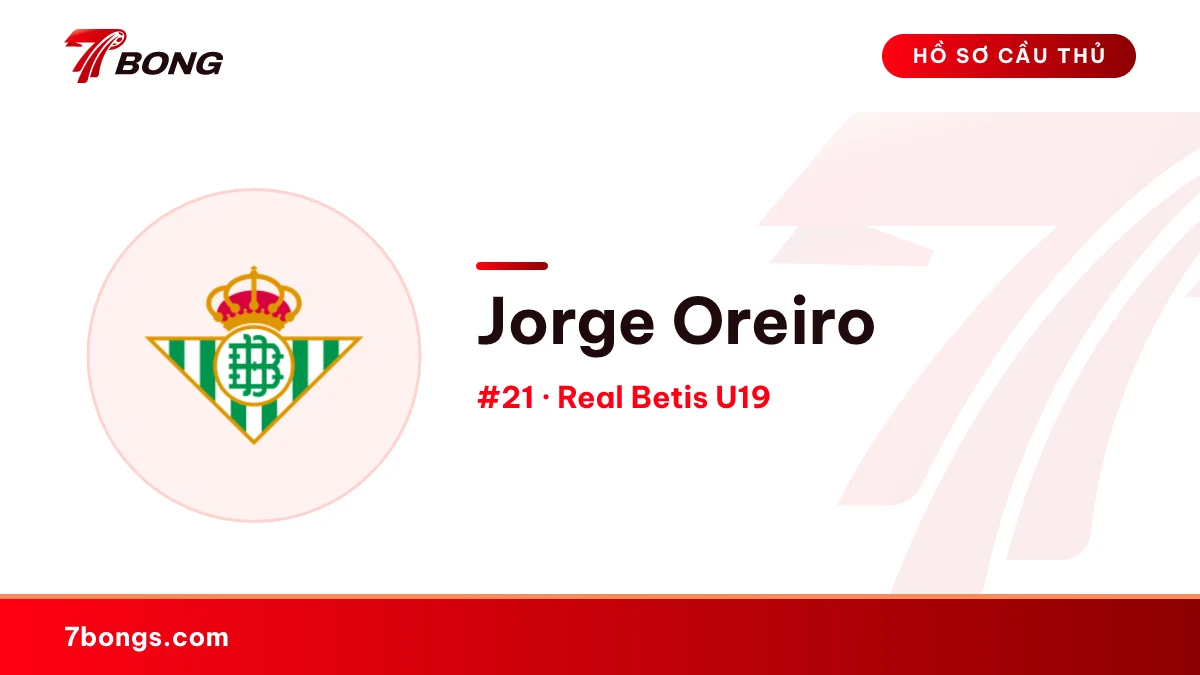 Jorge Oreiro — Real Betis U19
