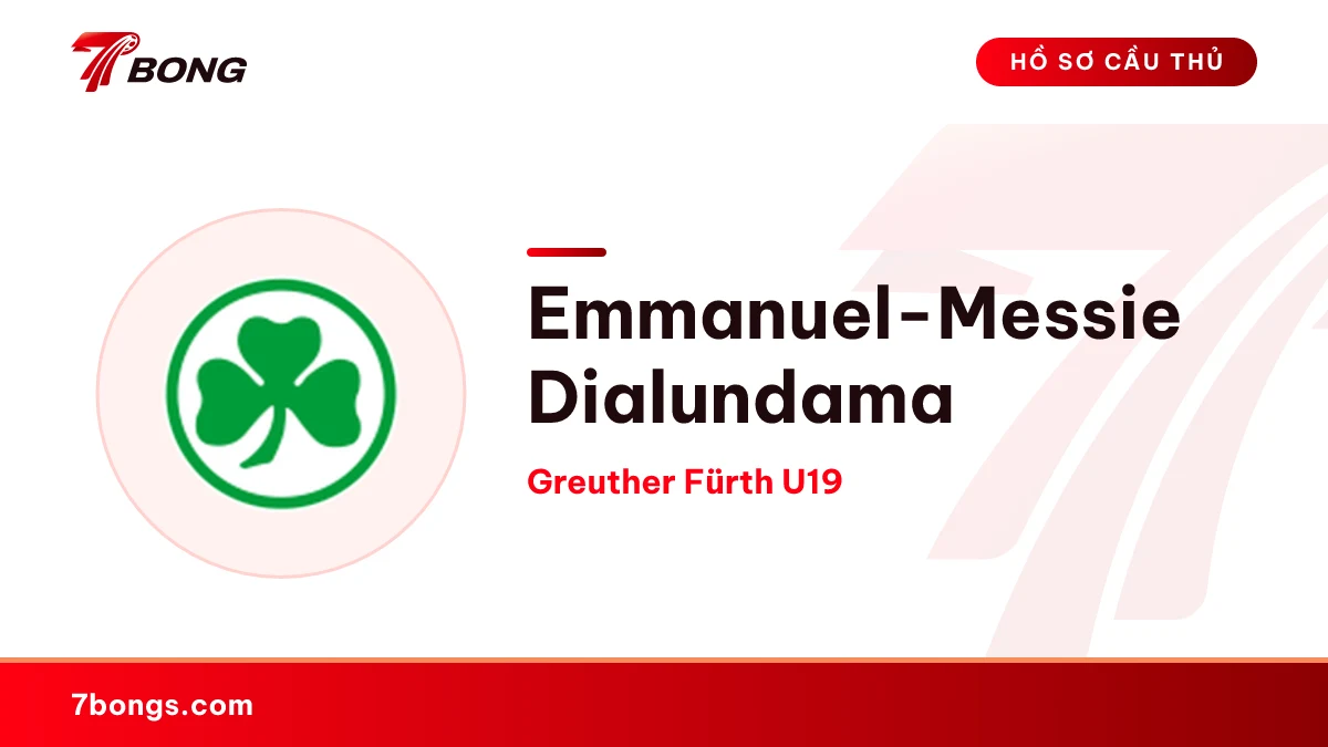 Emmanuel-Messie Dialundama — Greuther Fürth U19