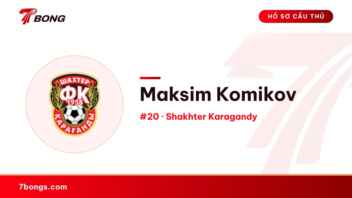 Maksim Komikov — Shakhter Karagandy