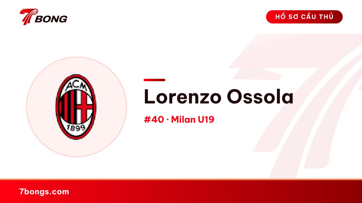 Lorenzo Ossola — Milan U19