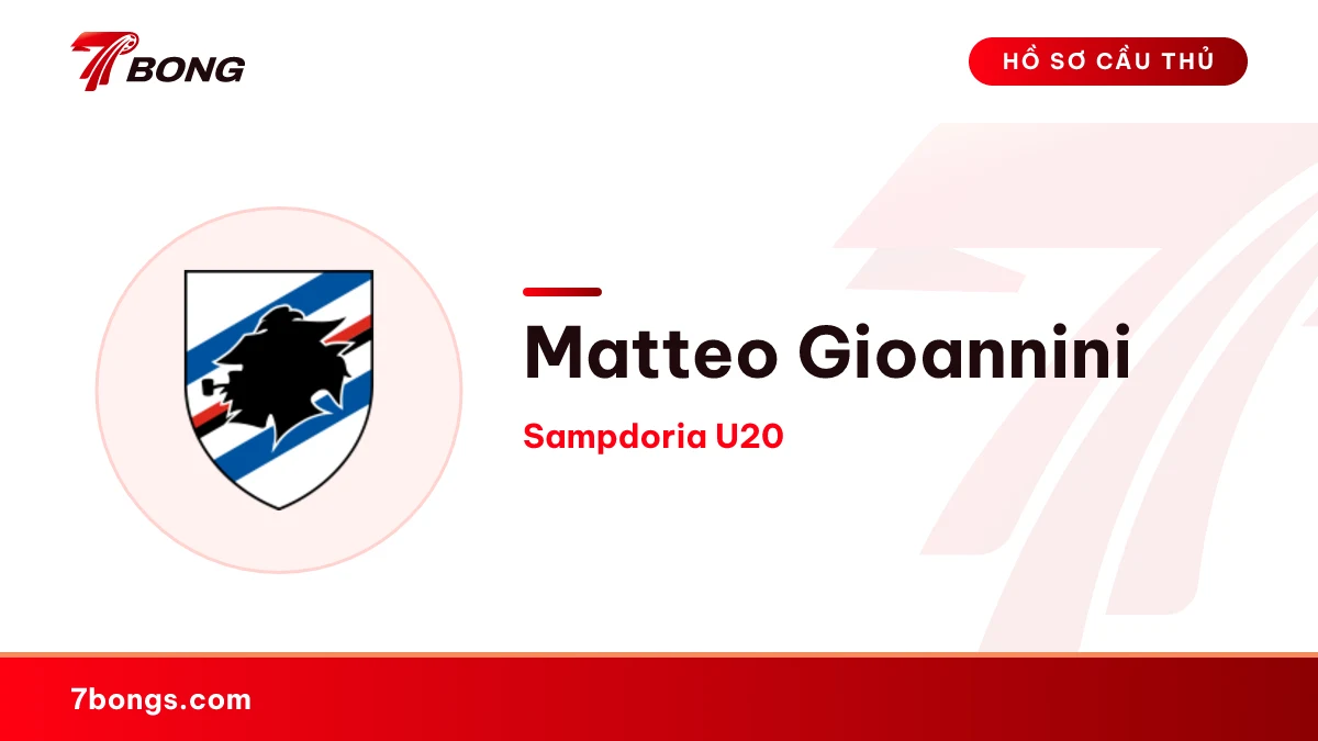 Matteo Gioannini — Sampdoria U20