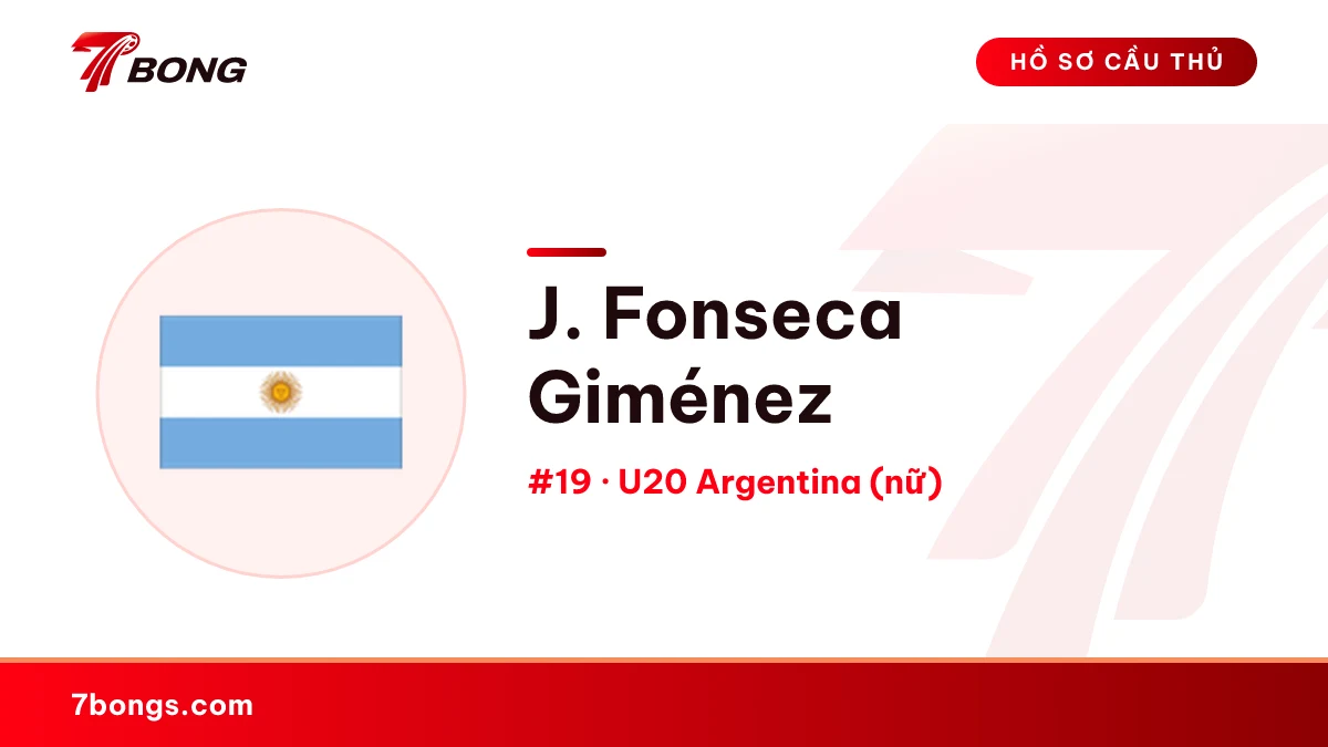 J. Fonseca Giménez — U20 Argentina (nữ)