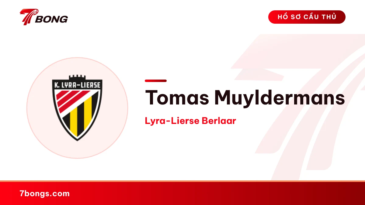 Tomas Muyldermans — Lyra-Lierse Berlaar