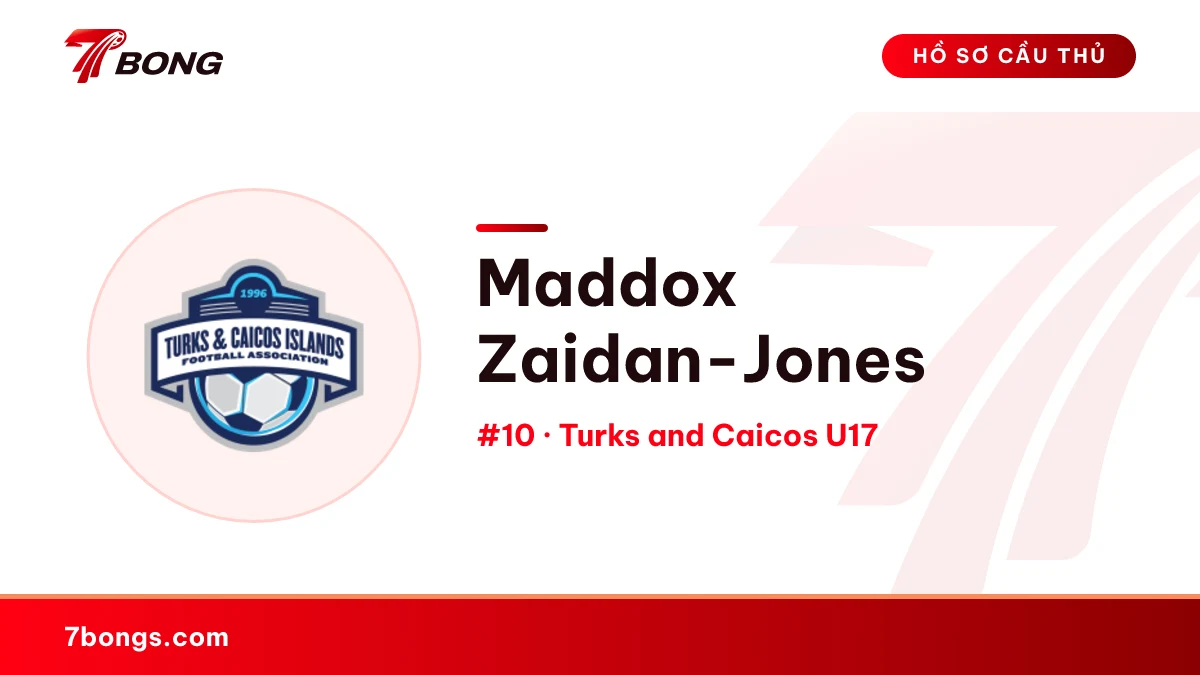 Maddox Zaidan-Jones — Turks and Caicos U17