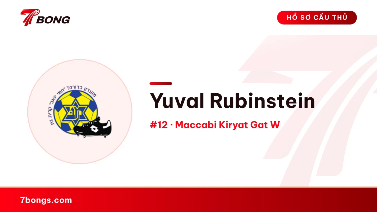 Yuval Rubinstein — Maccabi Kiryat Gat W