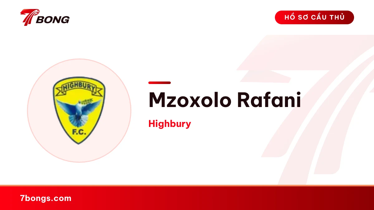 Mzoxolo Rafani — Highbury