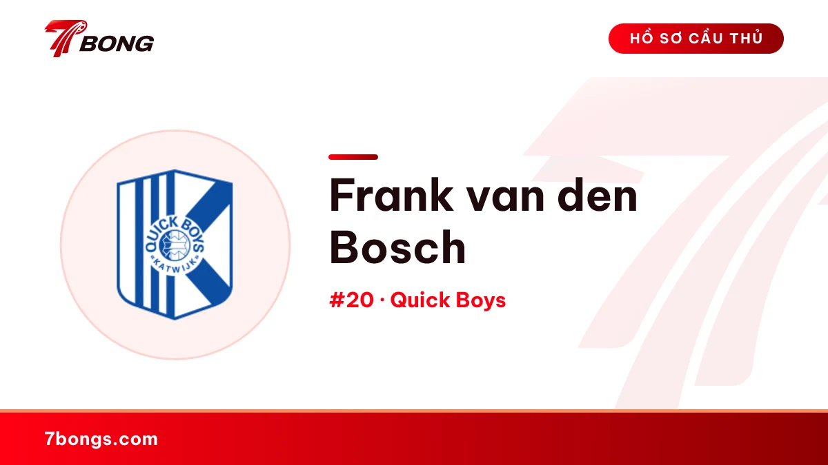Frank van den Bosch — Quick Boys