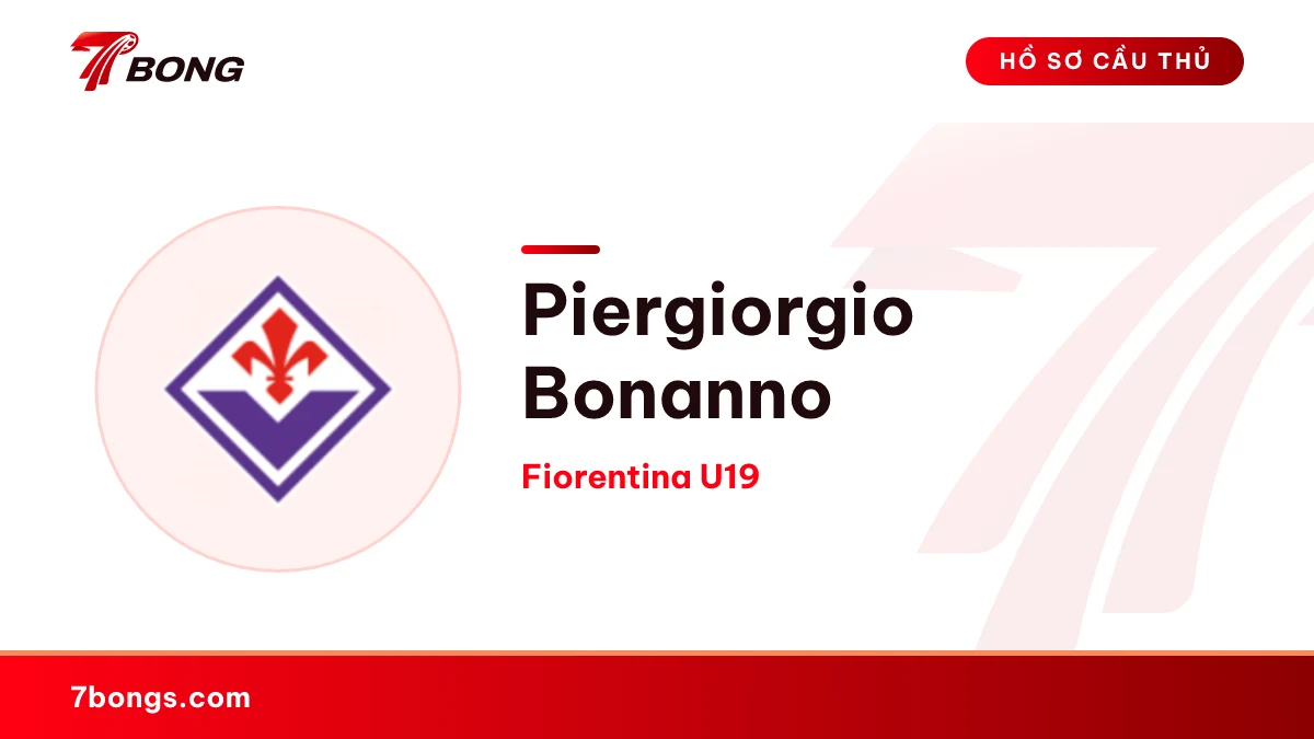 Piergiorgio Bonanno — Fiorentina U19