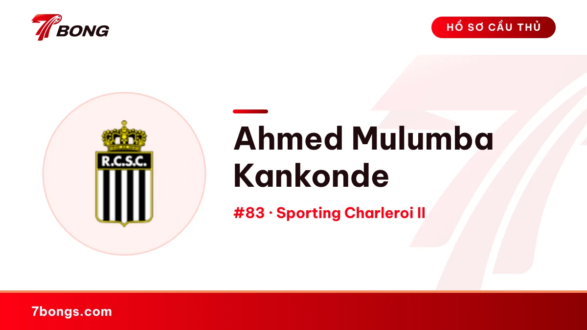 Ahmed Mulumba Kankonde — Sporting Charleroi II