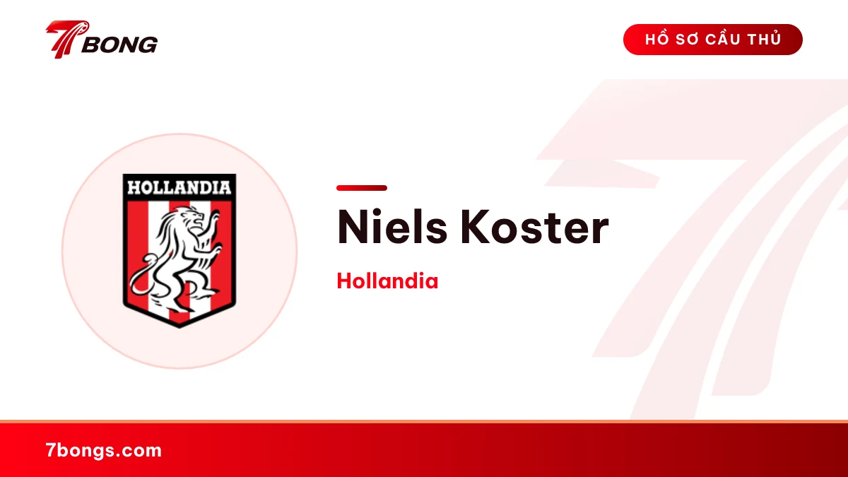 Niels Koster — Hollandia