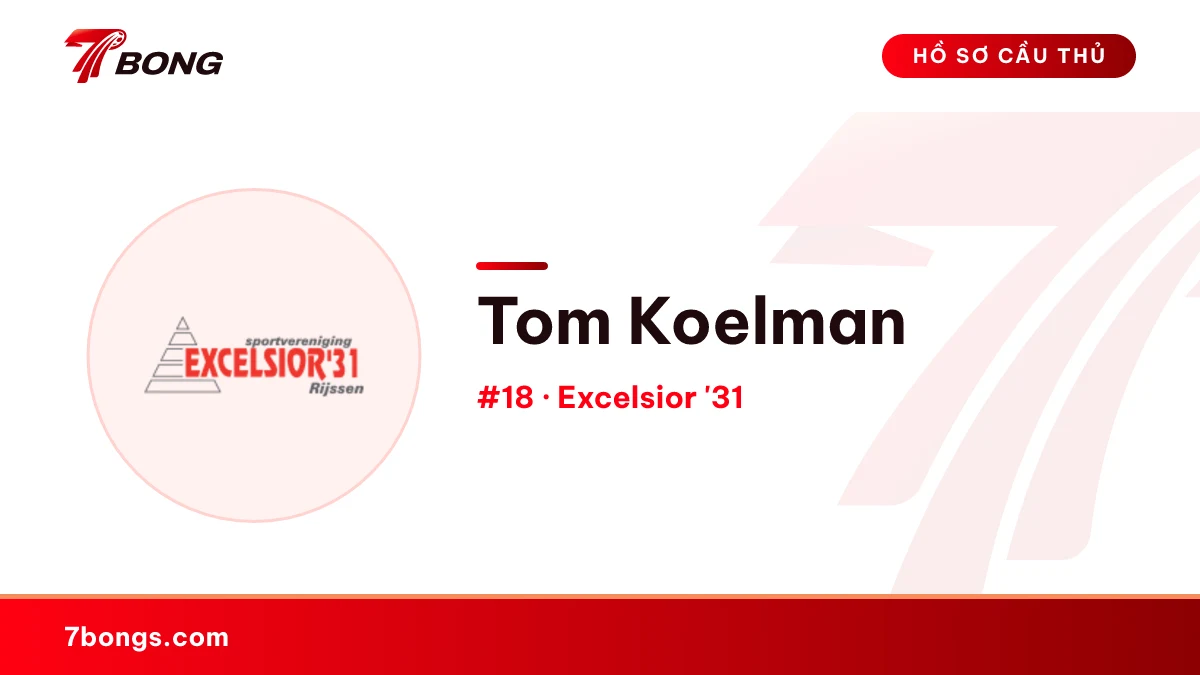 Tom Koelman — Excelsior '31
