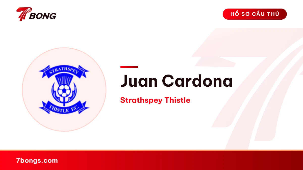 Juan Cardona — Strathspey Thistle