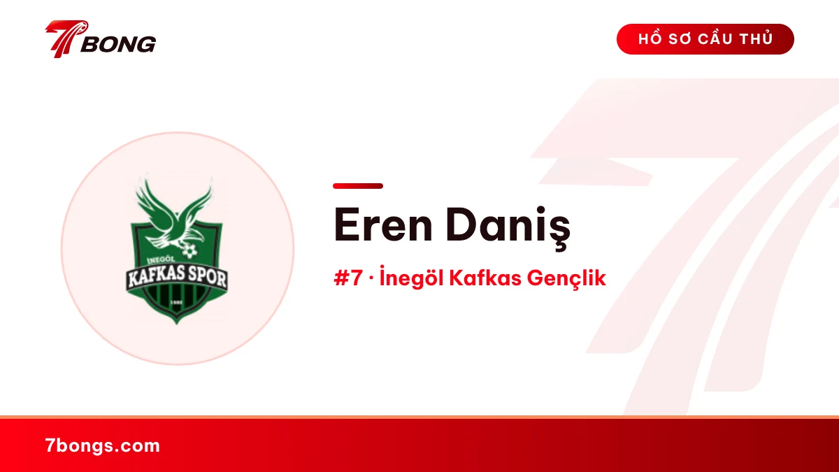 Eren Dani̇ş — İnegöl Kafkas Gençlik