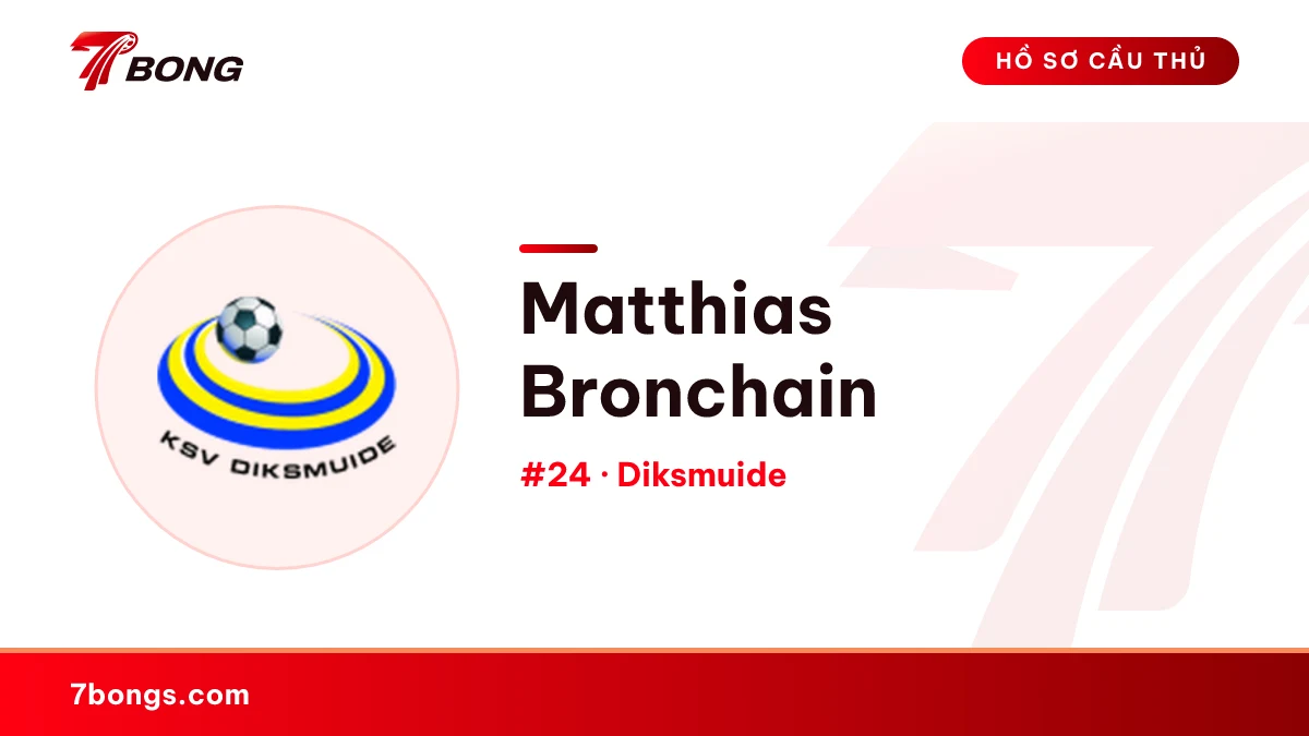 Matthias Bronchain — Diksmuide
