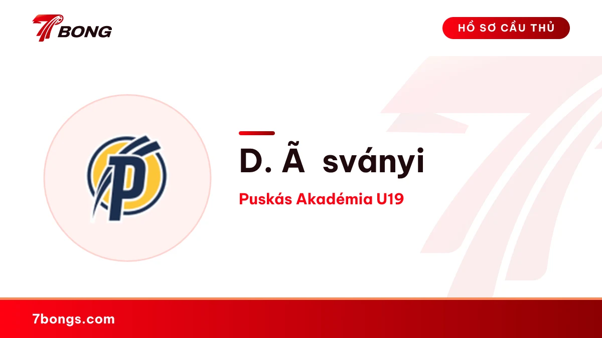 D. Ãsványi — Puskás Akadémia U19