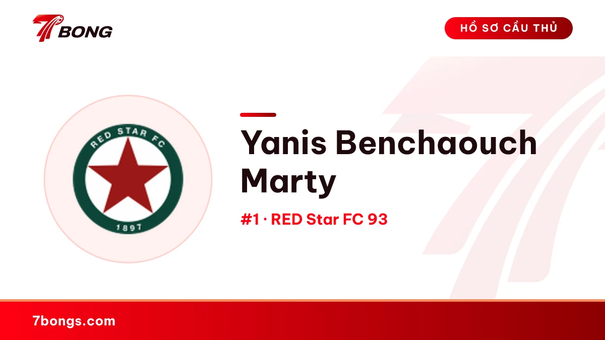 Yanis Benchaouch Marty — RED Star FC 93