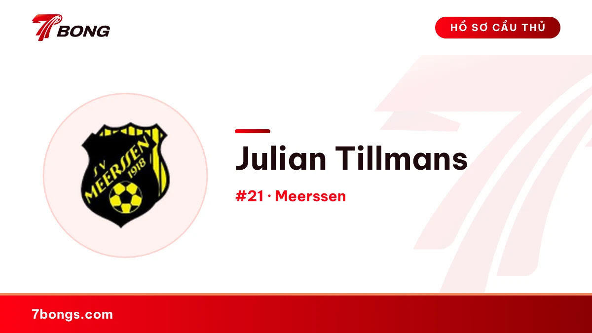 Julian Tillmans — Meerssen