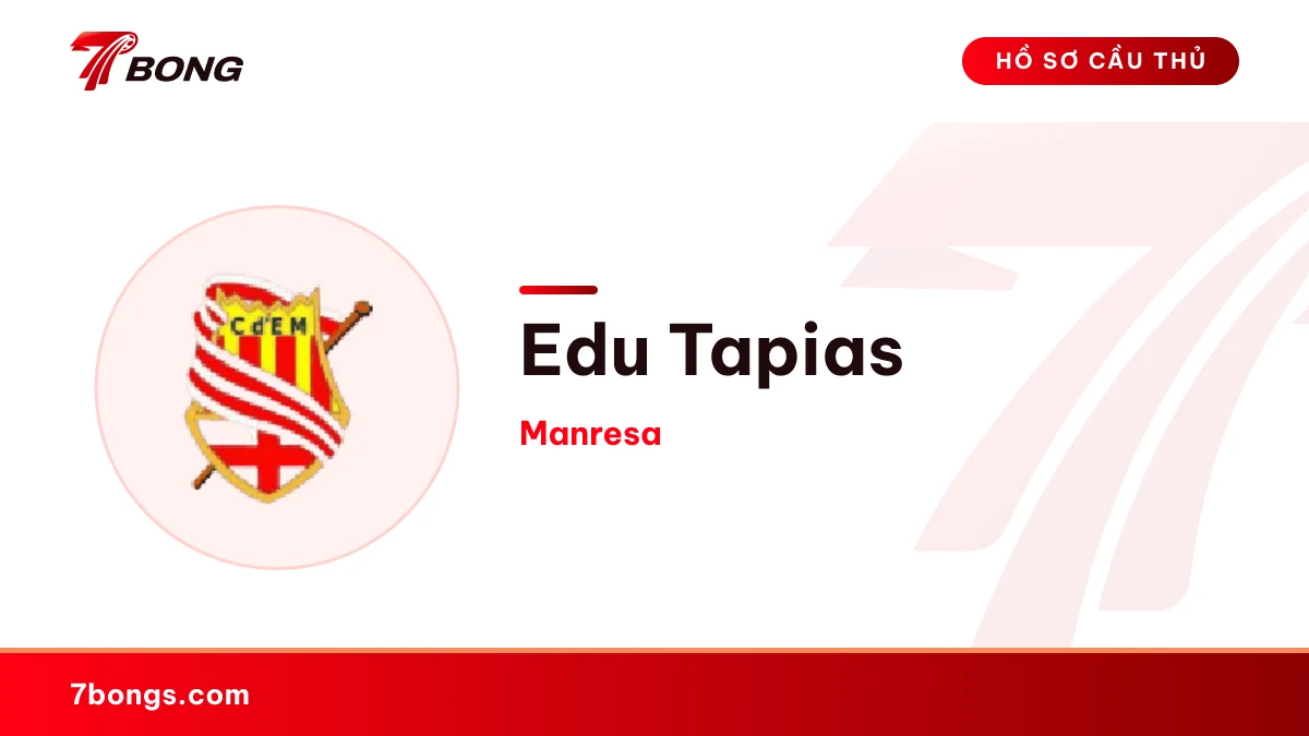 Edu Tapias — Manresa