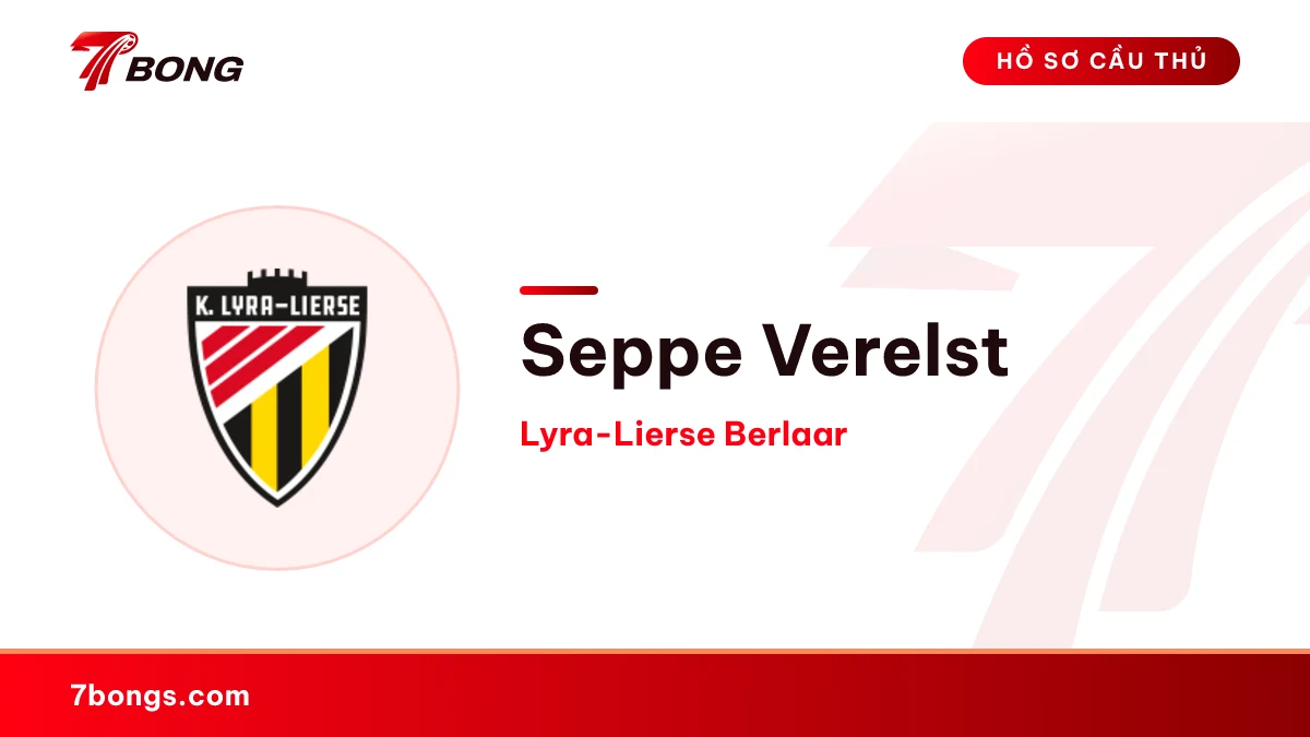 Seppe Verelst — Lyra-Lierse Berlaar