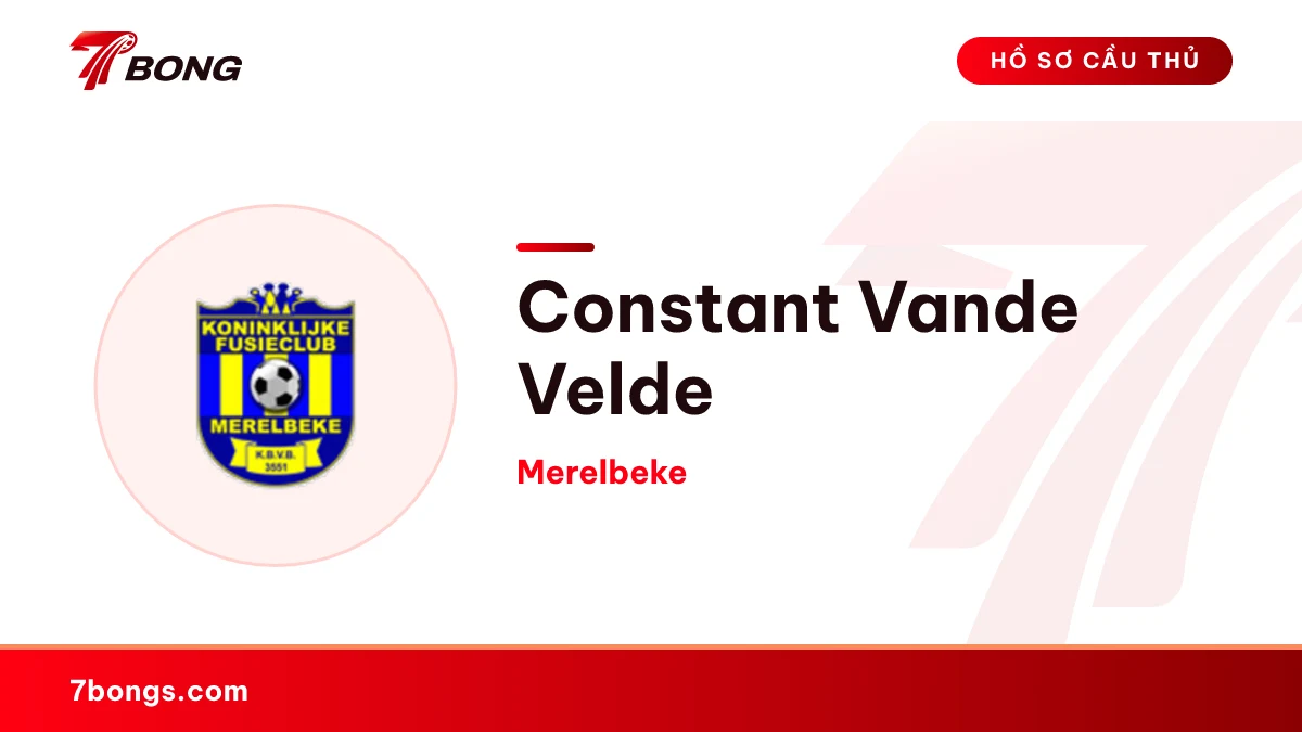 Constant Vande Velde — Merelbeke