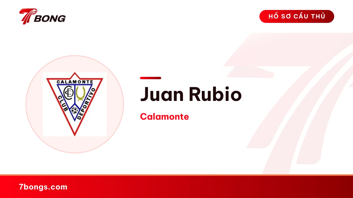 Juan Rubio — Calamonte