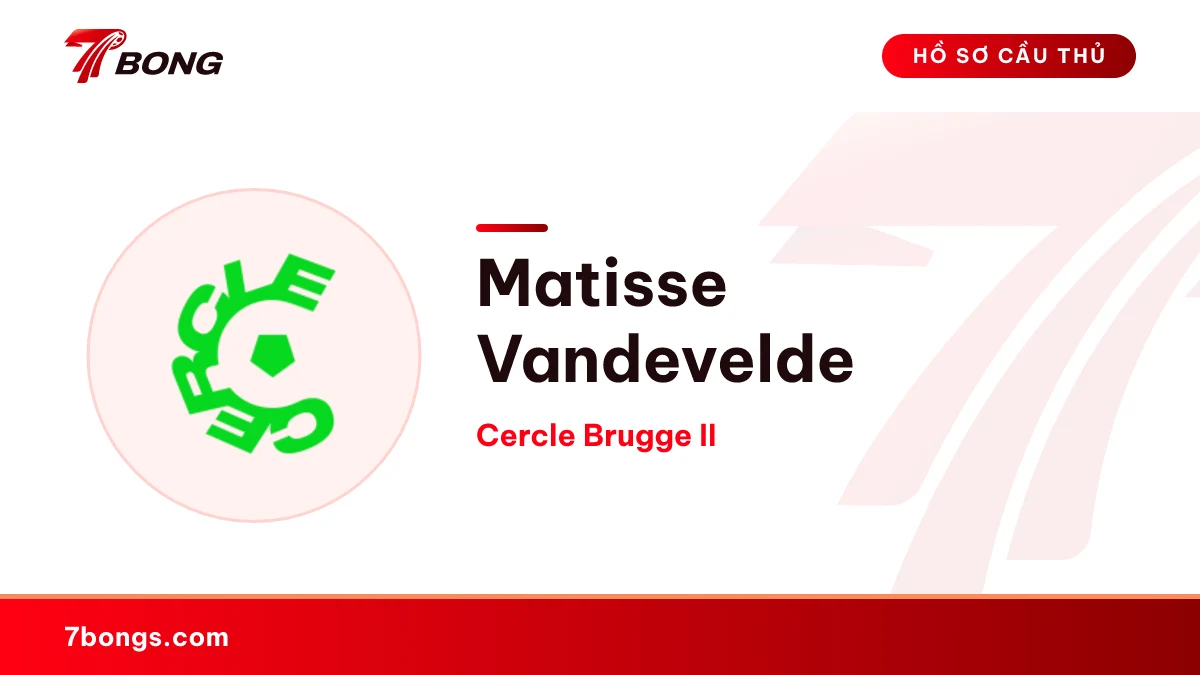 Matisse Vandevelde — Cercle Brugge II