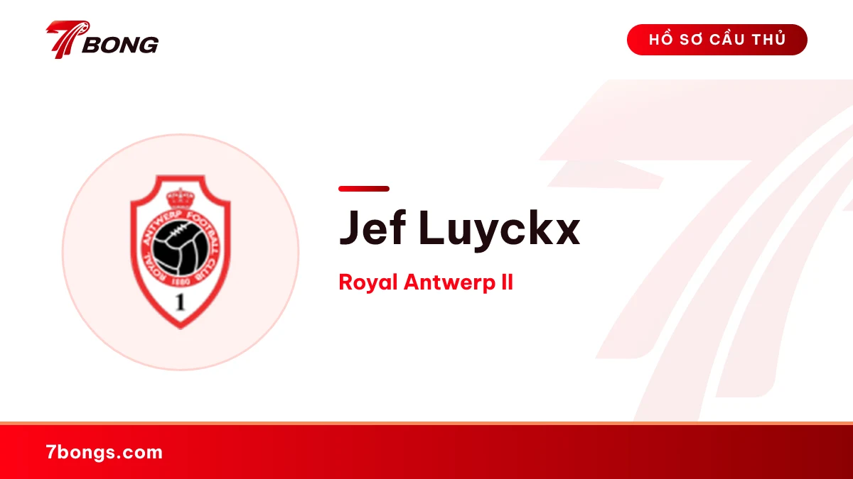 Jef Luyckx — Royal Antwerp II