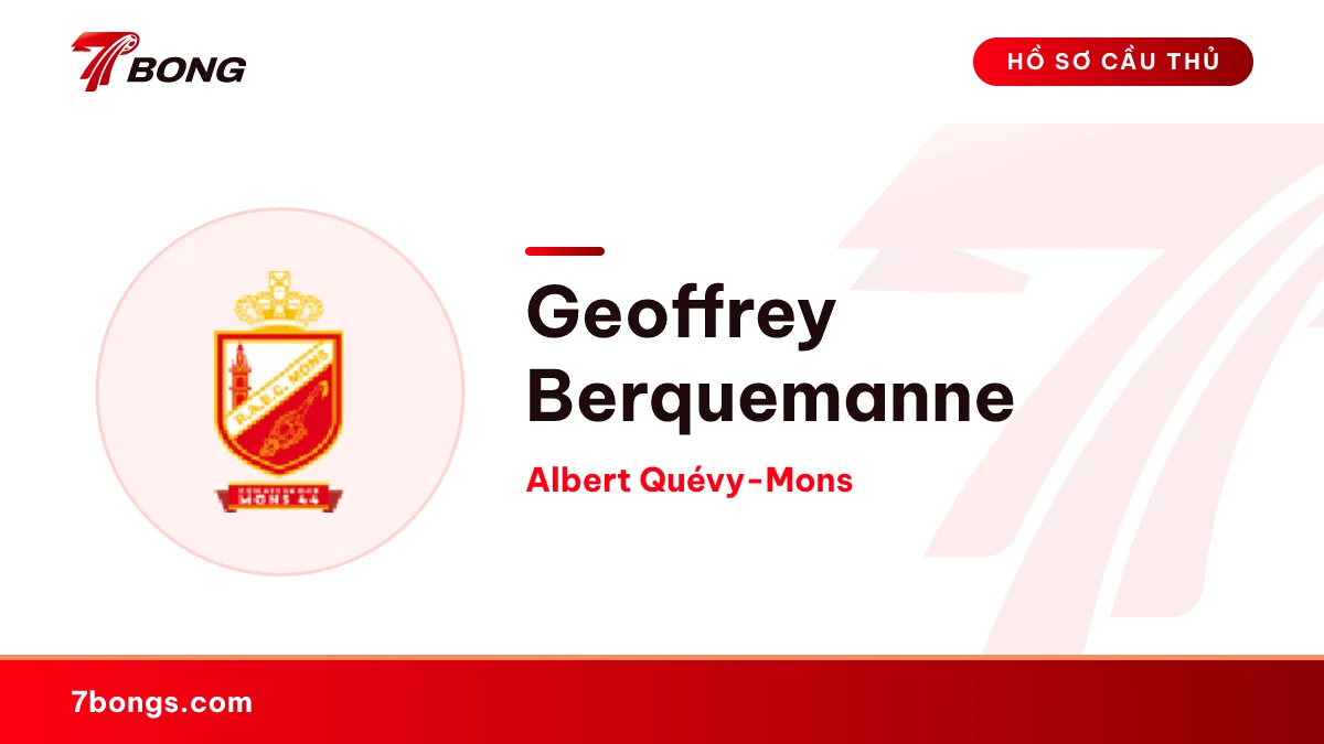 Geoffrey Berquemanne — Albert Quévy-Mons
