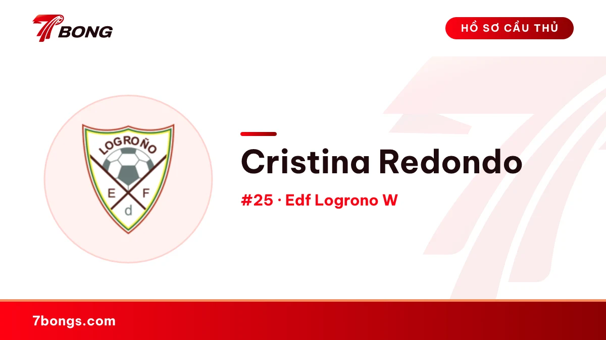 Cristina Redondo — Edf Logrono W