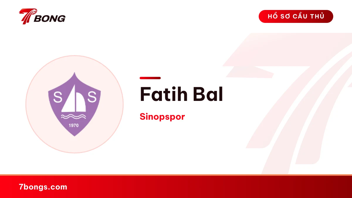 Fatih Bal — Sinopspor