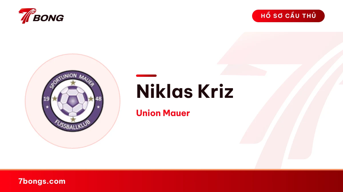 Niklas Kriz — Union Mauer