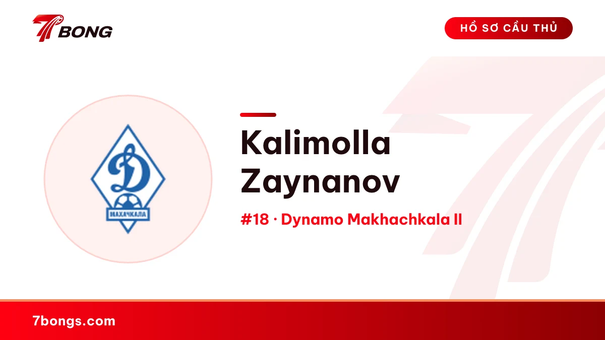 Kalimolla Zaynanov — Dynamo Makhachkala II