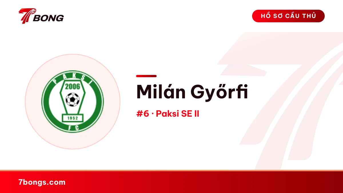 Milán Győrfi — Paksi SE II