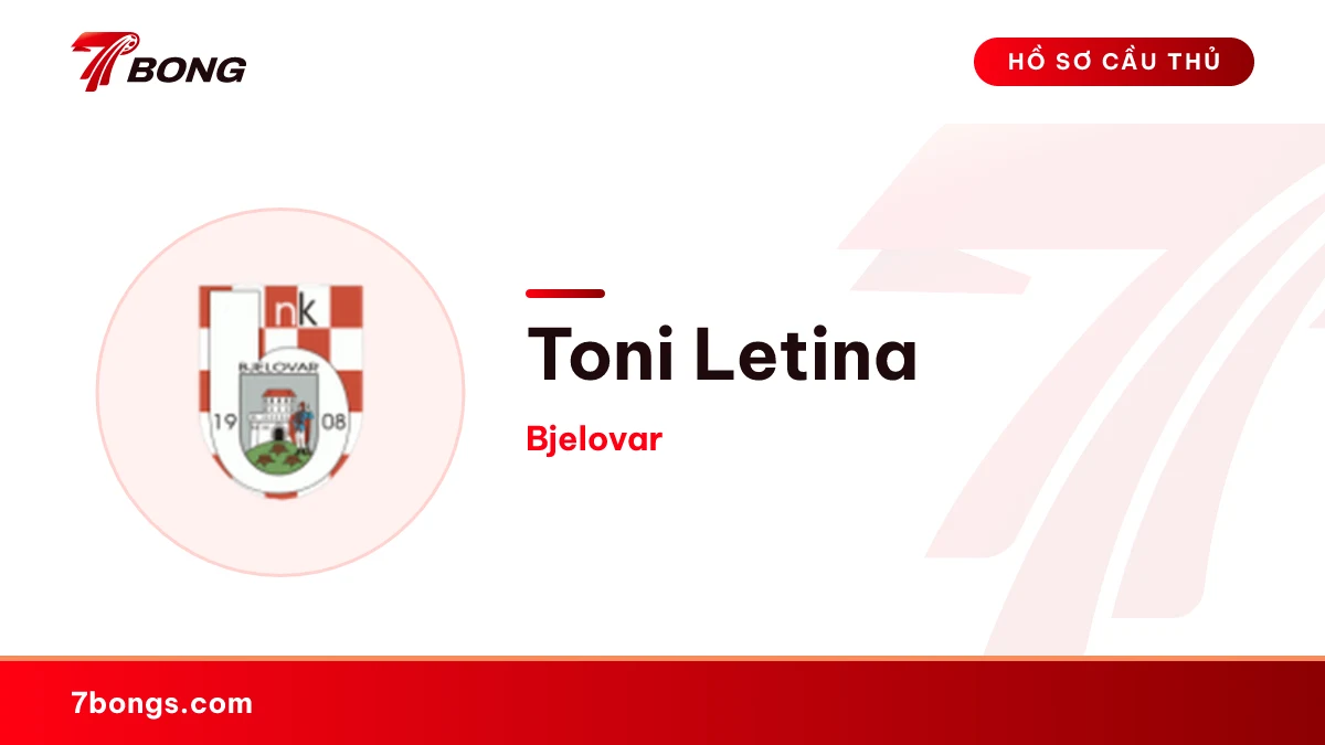Toni Letina — Bjelovar