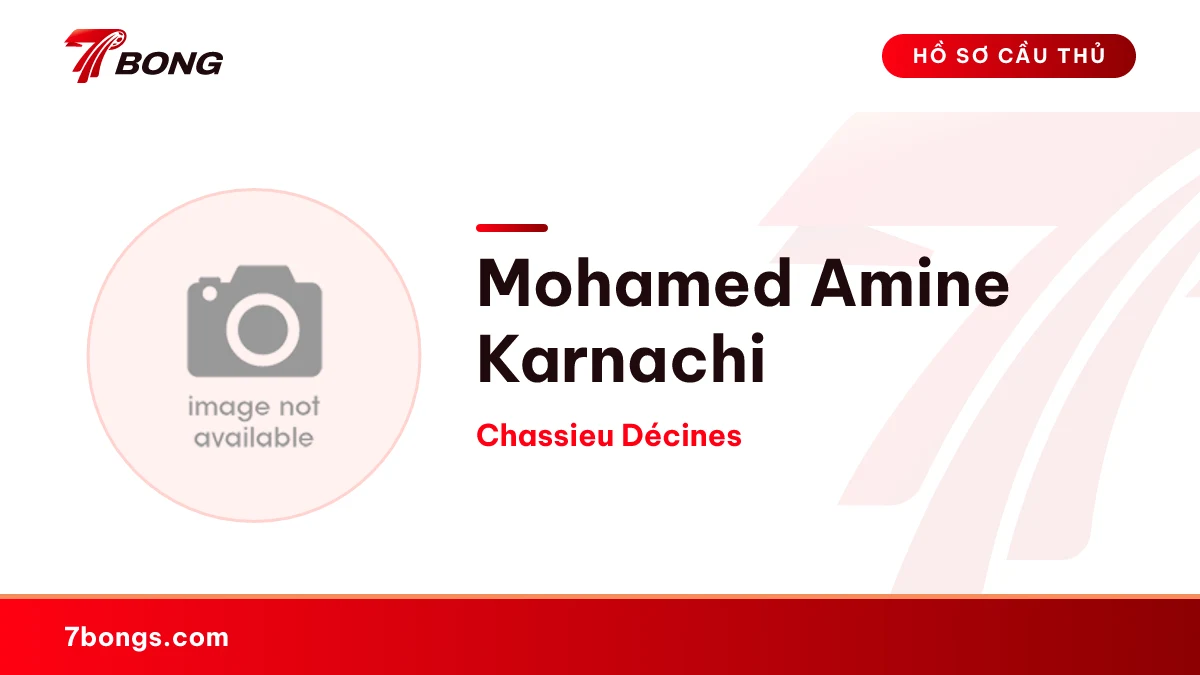 Mohamed Amine Karnachi — Chassieu Décines
